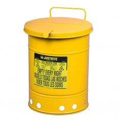 JUSTRITE 09511, CAN, OWC W/HAND COVER, 14G, YL